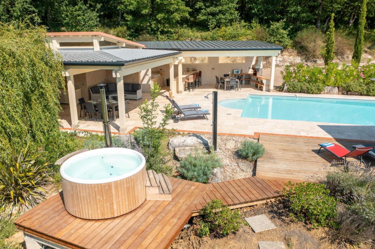 Les Cazettes Villa Damiatte Eksteriør billede
